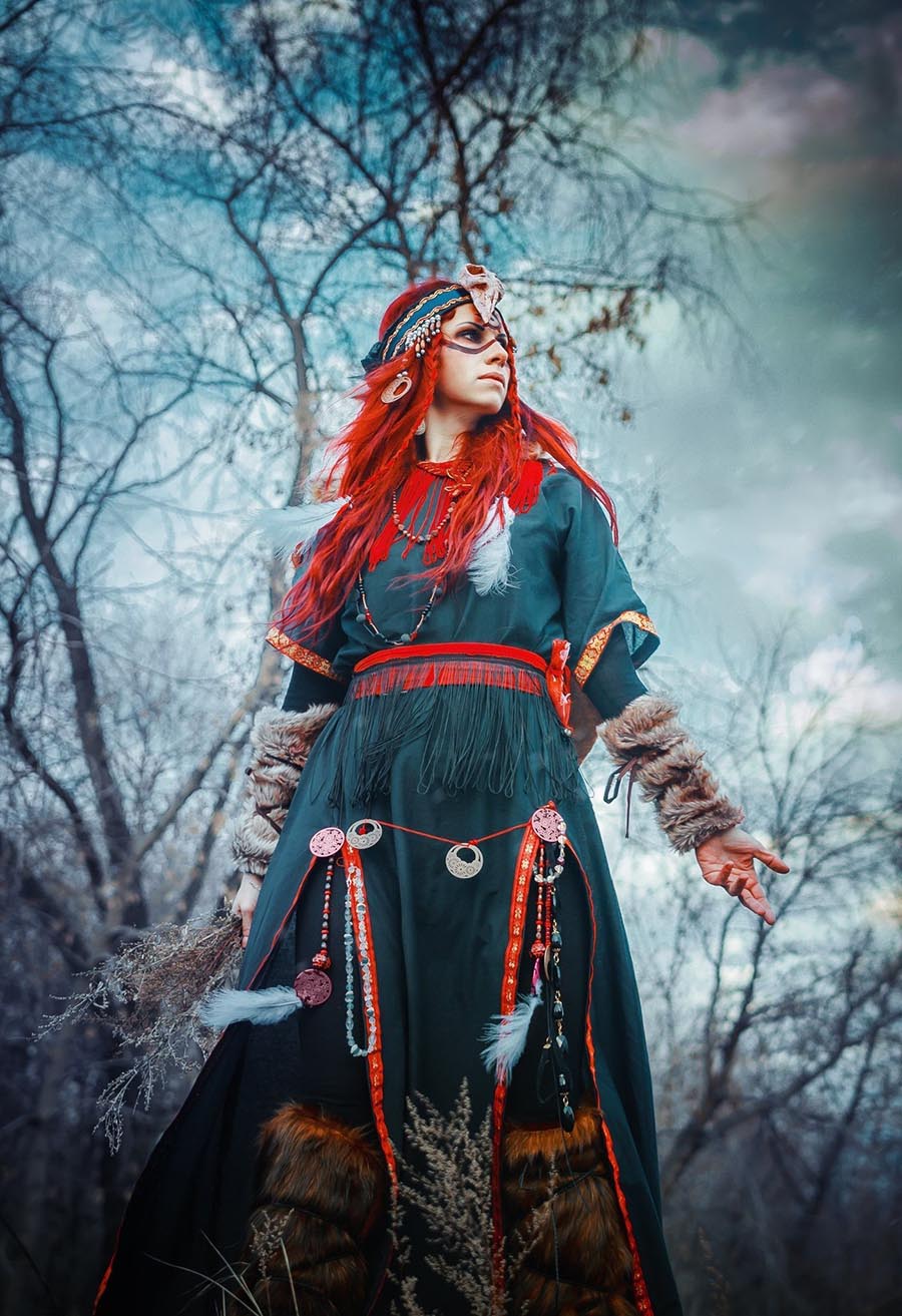 Girls in Slavic costumes underwear in Shubra el Heima