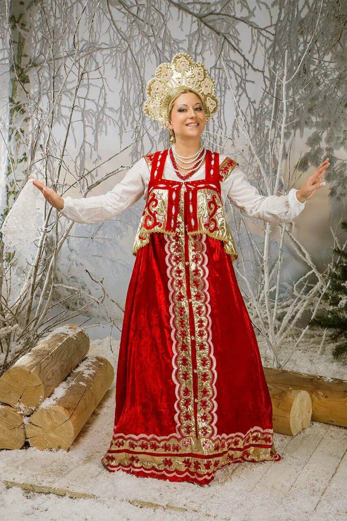 Girls in Slavic costumes in Shubra el Heima